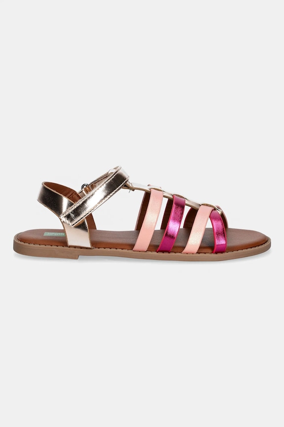 United Colors of Benetton sandale copii 86E3CD01S.G.Seasonal roz SS25
