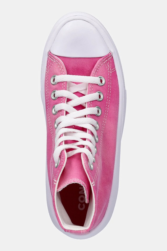 Παιδικά πάνινα παπούτσια Converse CHUCK TAYLOR ALL STAR MOVE ροζ A11817C