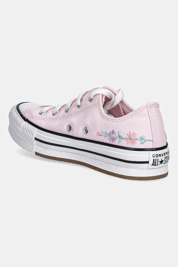 Dziewczynka Converse tenisówki dziecięce CHUCK TAYLOR ALL STAR EVA LIFT A14995C różowy