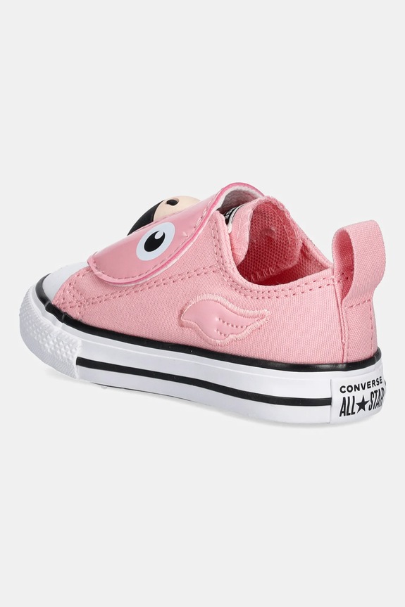 DÍVKA Dětské tenisky Converse CHUCK TAYLOR ALL STAR ONE STRAP A11789C růžová