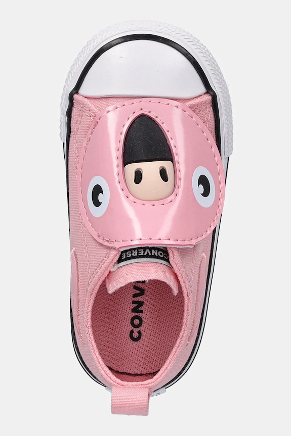 Dětské tenisky Converse CHUCK TAYLOR ALL STAR ONE STRAP růžová A11789C