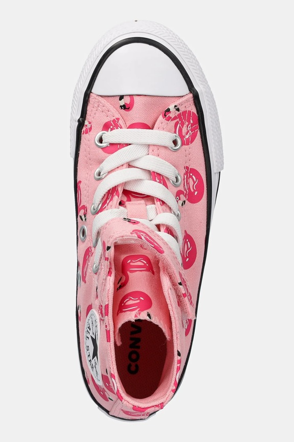 Παιδικά πάνινα παπούτσια Converse CHUCK TAYLOR ALL STAR 1V ροζ A11786C