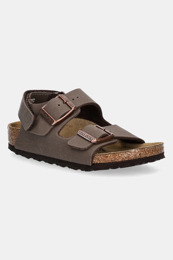 Sandale Birkenstock Milano tekstil smeđa 1029474.24.35