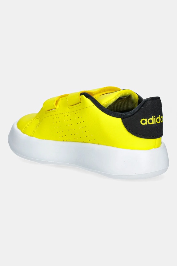 Chłopiec adidas sneakersy dziecięce ADVANTAGE SMILEY JI0501 żółty