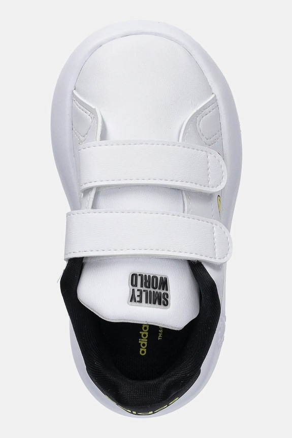adidas sneakersy dziecięce ADVANTAGE SMILEY biały IH6257
