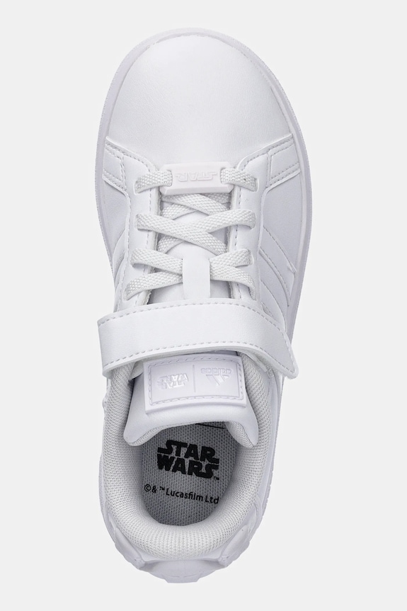 adidas sneakersy dziecięce STAR WARS Grand Court 2.0 biały IH7576