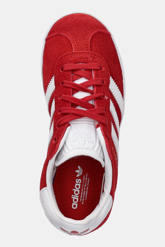 Детски маратонки adidas Originals GAZELLE червен IF9809