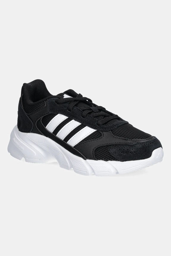 Detské tenisky adidas CRAZYCHAOS 2000 imitácia kože čierna JH6506