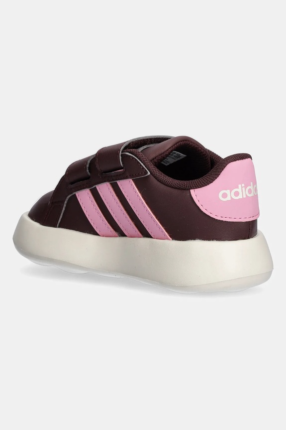 Chłopiec adidas sneakersy dziecięce GRAND COURT 2.0 JR5105 bordowy