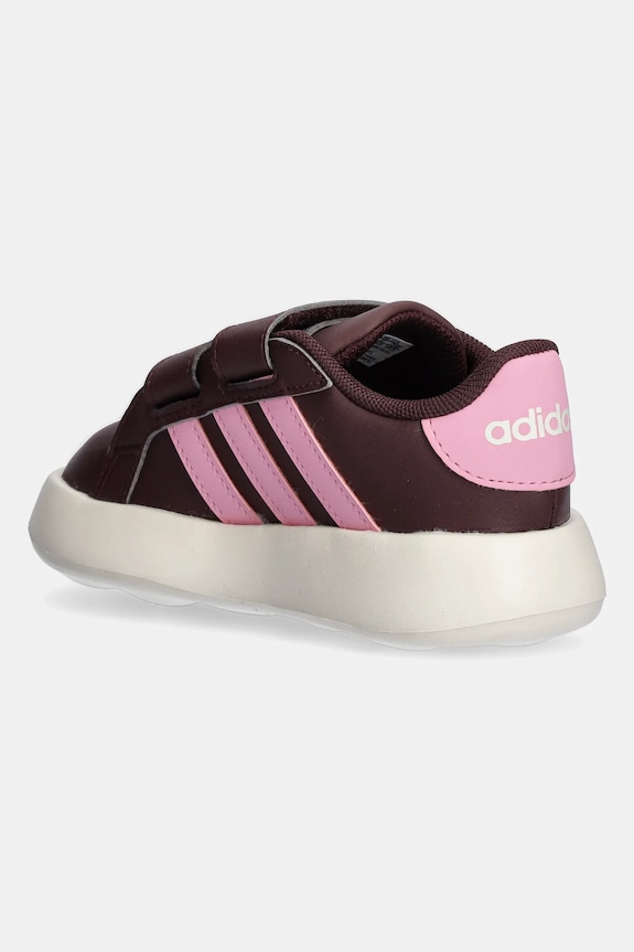 Chłopiec adidas sneakersy dziecięce GRAND COURT 2.0 JR5105 bordowy