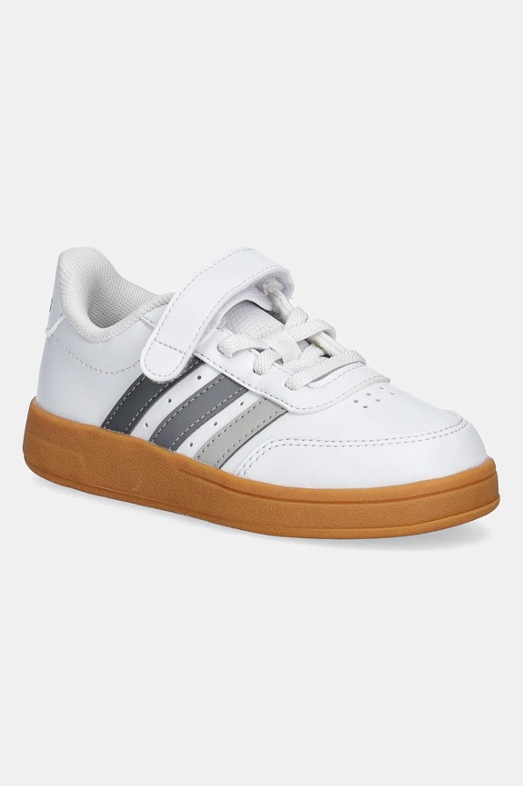 Dětské sneakers boty adidas BREAKNET 2.0 nízký bílá JI0962