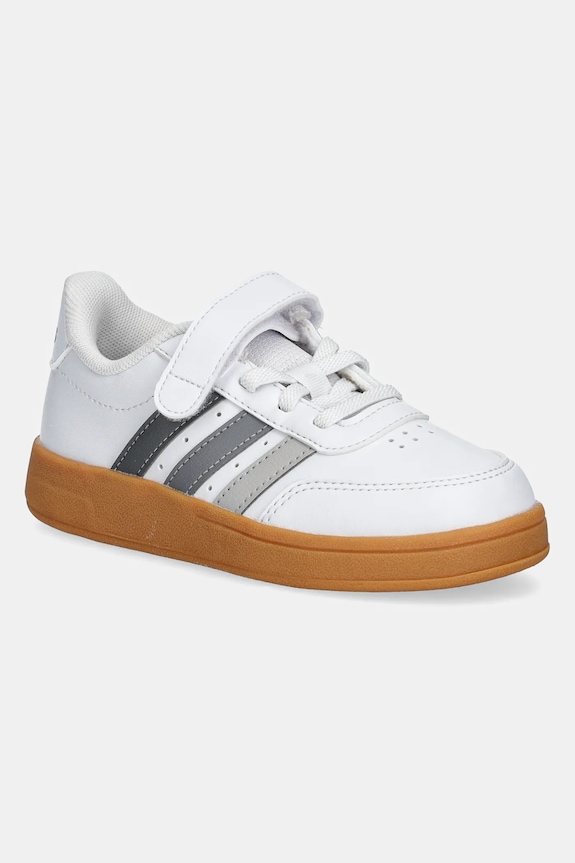 Dětské sneakers boty adidas BREAKNET 2.0 nízký bílá JI0962
