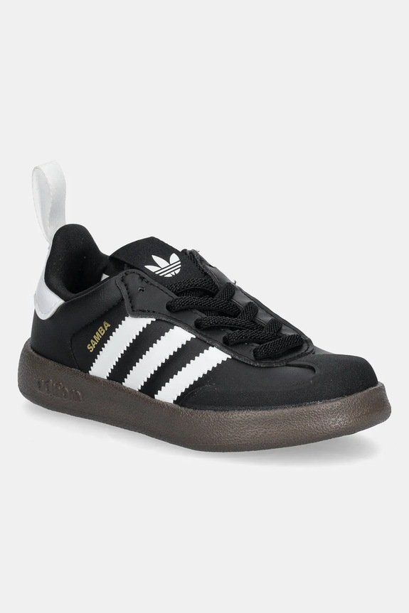 adidas Originals sneakersy dziecięce ADIFOM SAMBA 360 imitacja skóry licowej czarny JH5194