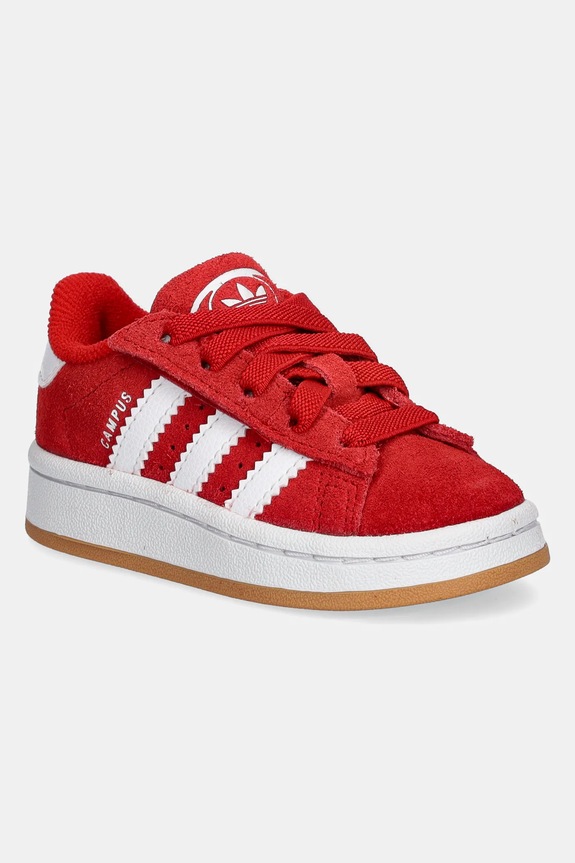 Dětské sneakers boty adidas Originals CAMPUS 00s semišová kůže červená JI4336