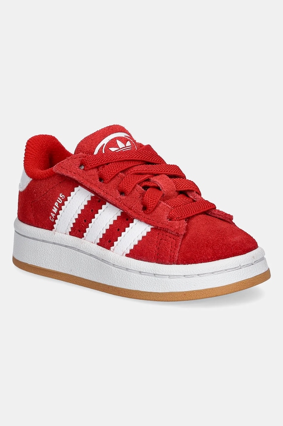 Dětské sneakers boty adidas Originals CAMPUS 00s semišová kůže červená JI4336
