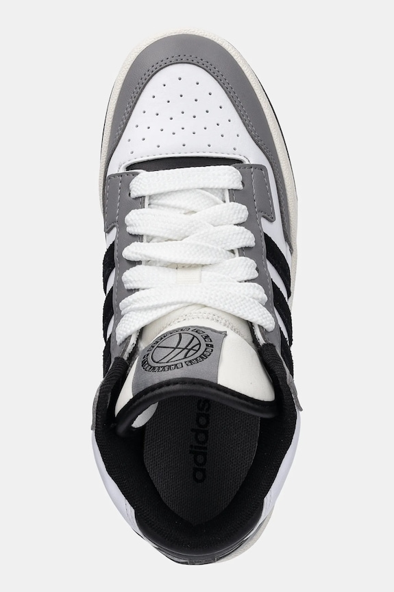 Detské tenisky adidas Originals RAPID COURT MID sivá JR0191
