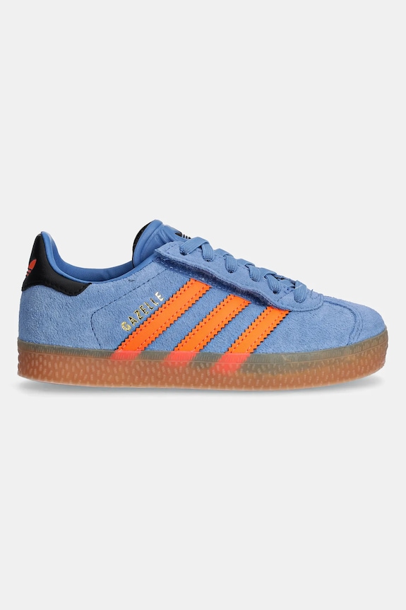 Παιδικά sneakers σουέτ adidas Originals GAZELLE JQ7836 μπλε SS26
