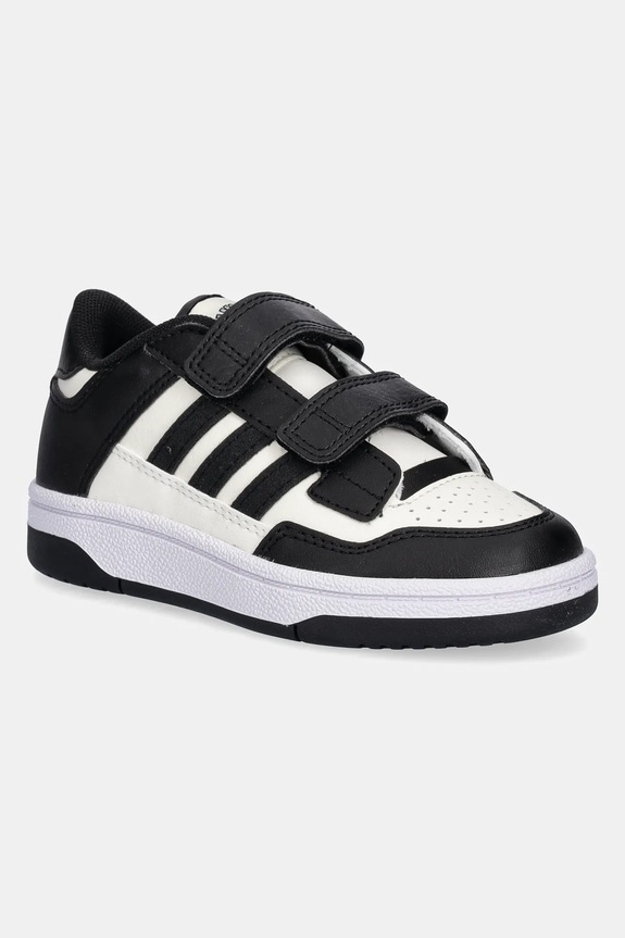 Detské tenisky adidas Originals RAPID COURT nízky čierna JP7654