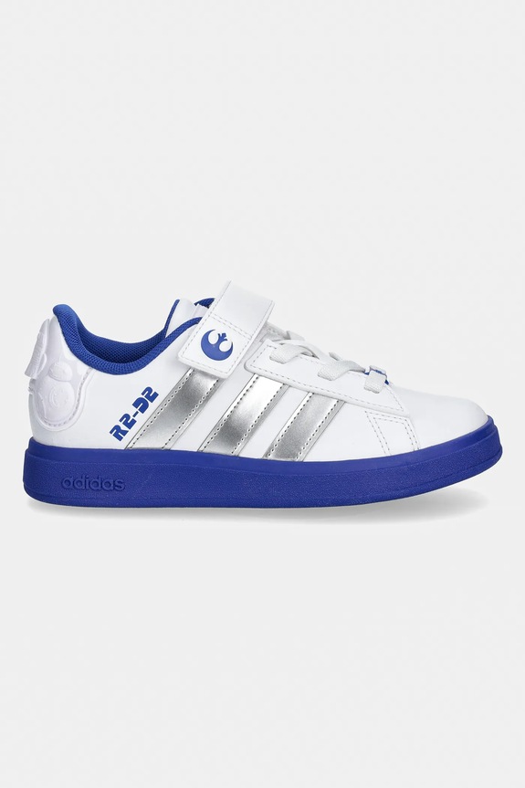 Detské tenisky adidas DROIDS Grand Court 2.0 IH1136 modrá SS25
