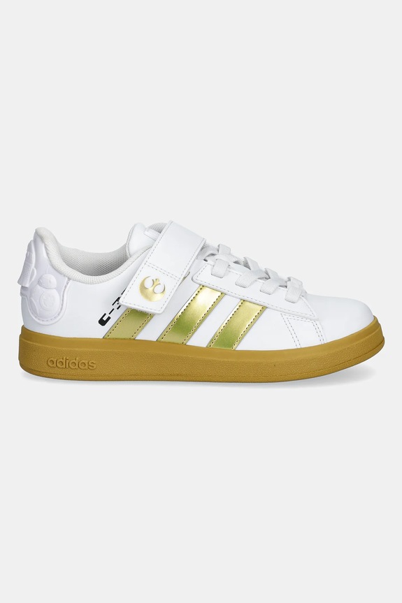 Παιδικά sneakers adidas DROIDS Grand Court 2.0 IH1135 λευκό SS25