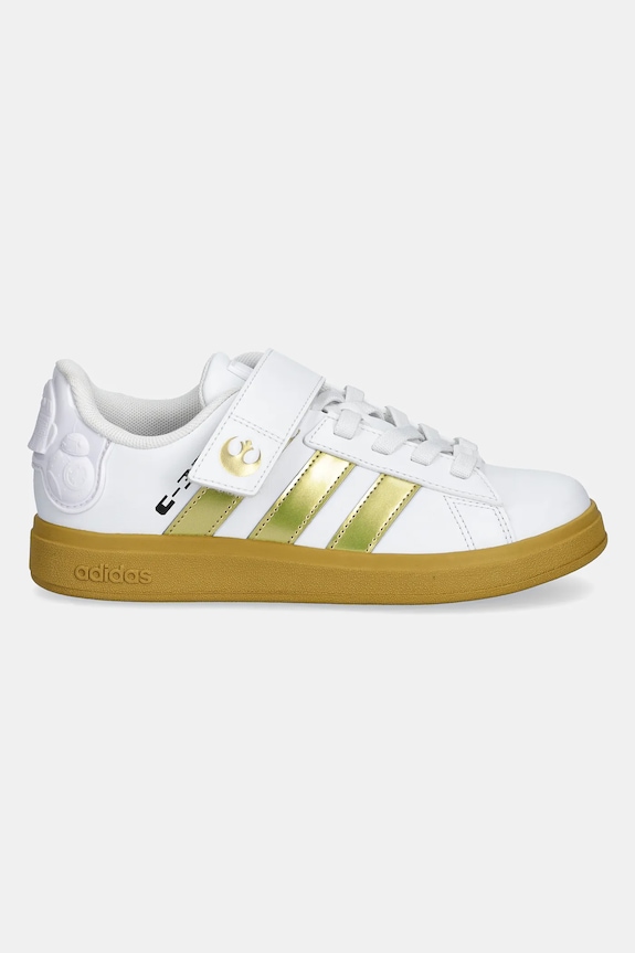 Παιδικά sneakers adidas DROIDS Grand Court 2.0 IH1135 λευκό SS25