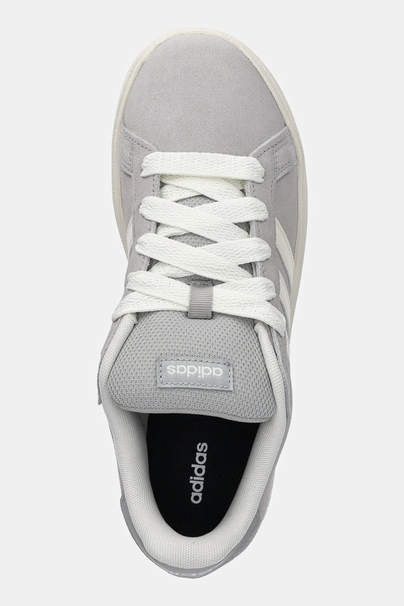 Detské semišové tenisky adidas GRAND COURT 00s sivá JH6179