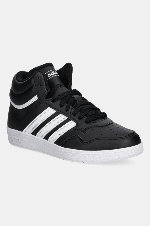 adidas Originals sneakersy dziecięce HOOPS 4.0 MID wysoka czarny JI3477
