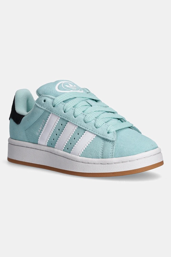 adidas Originals scarpe da ginnastica per bambini CAMPUS 00s pelle scamosciata turchese JI0285