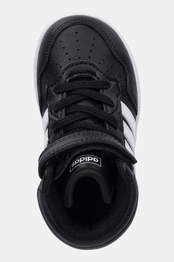 Detské tenisky adidas Originals HOOPS 4.0 MID čierna JI3489