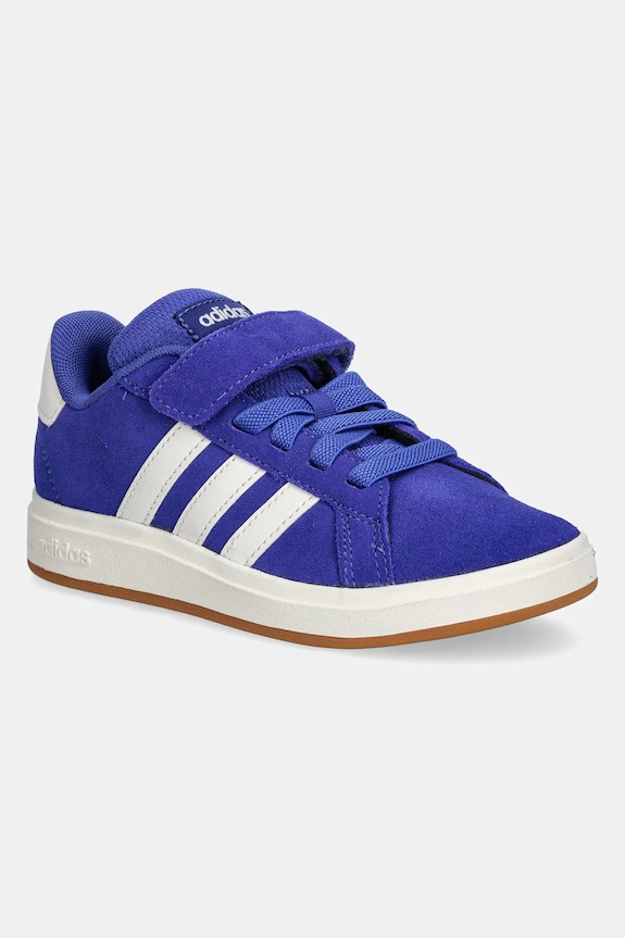 Detské tenisky adidas GRAND COURT 00s semišová koža modrá JH6180