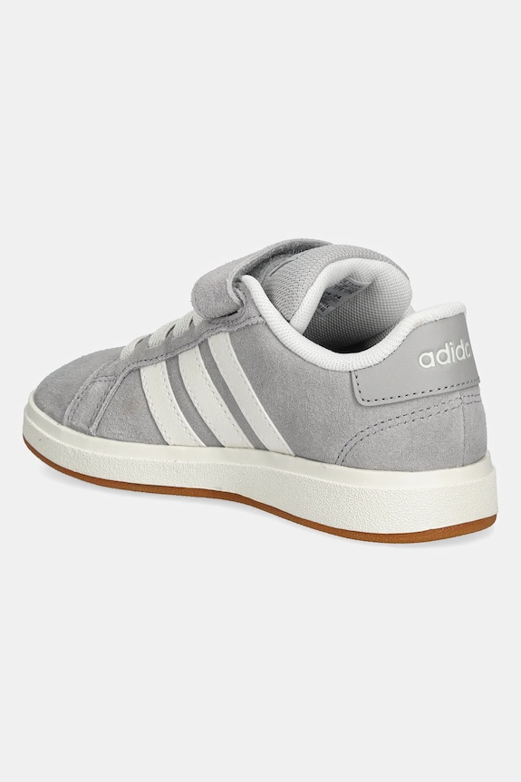 Chłopiec adidas sneakersy zamszowe dziecięce GRAND COURT 00s JP5897 szary