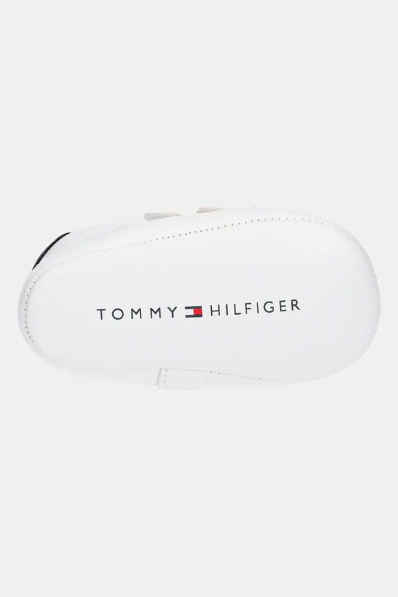 Βρεφικά παπούτσια Tommy Hilfiger T0B9.33831 λευκό