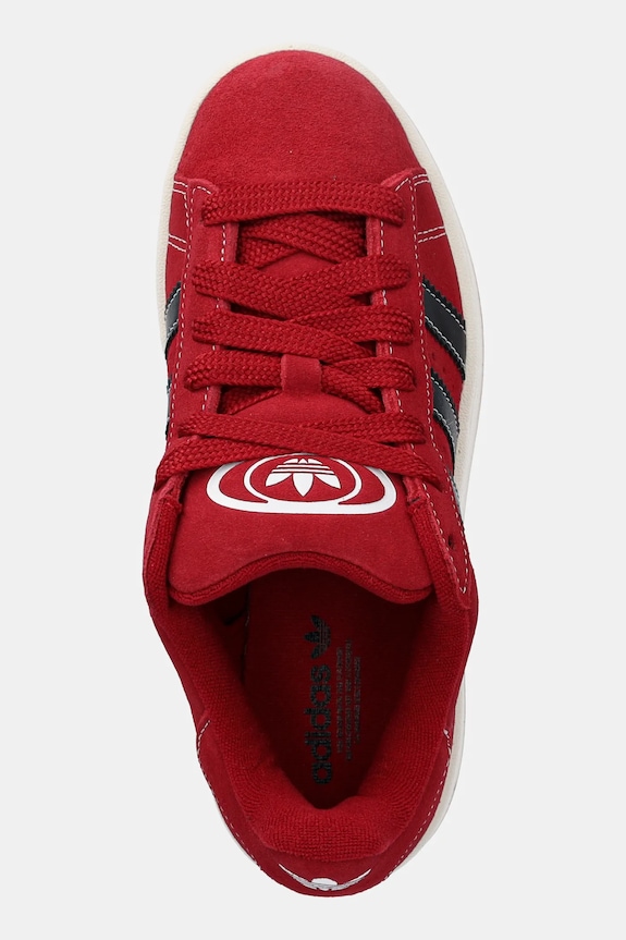 adidas Originals sneakers in camoscio per bambini CAMPUS 00s granata JP7616