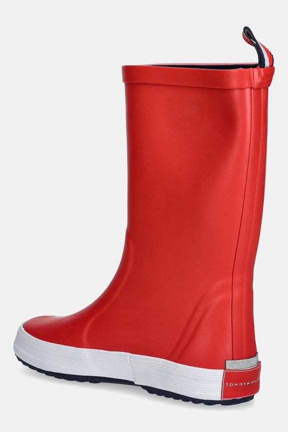 Κοριτσίστικα Παιδικά ουέλλινγκτον Tommy Hilfiger T3XC.33923.24.34 κόκκινο