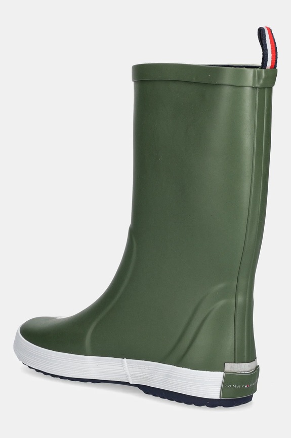 Κοριτσίστικα Παιδικά ουέλλινγκτον Tommy Hilfiger T3XC.33923.24.34 πράσινο