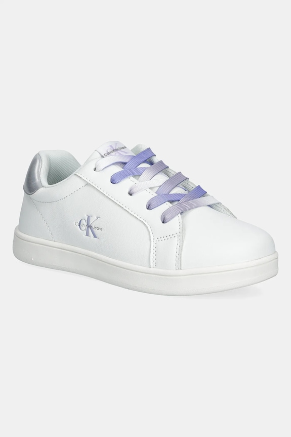Παιδικά sneakers Calvin Klein Jeans Planet friendly λευκό V1A9.82009.30.34