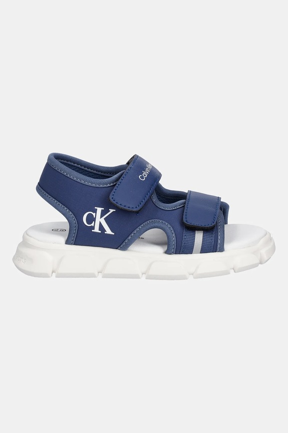 Calvin Klein Jeans sandały dziecięce V1B2.83020 niebieski SS25