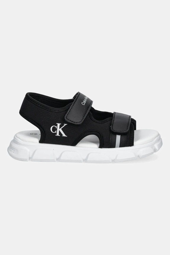 Calvin Klein Jeans sandały dziecięce V1B2.83020 czarny SS25
