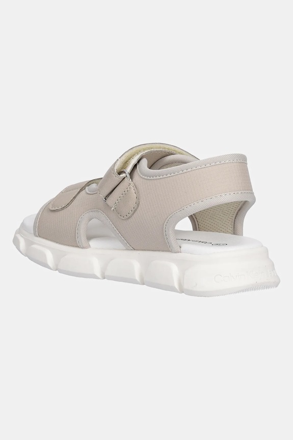 Chłopiec Calvin Klein Jeans sandały dziecięce V1B2.83022 beżowy