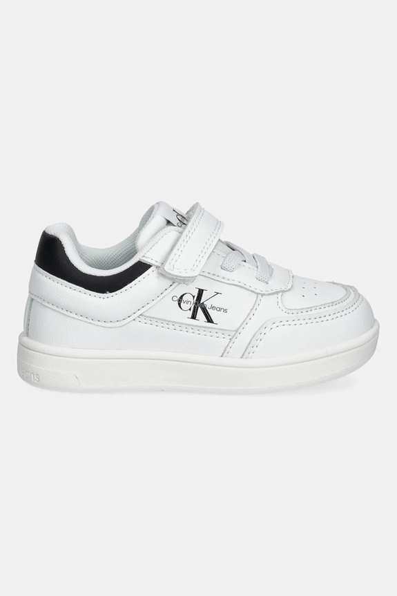 Calvin Klein Jeans sneakersy dziecięce V1X9.82077 biały SS25