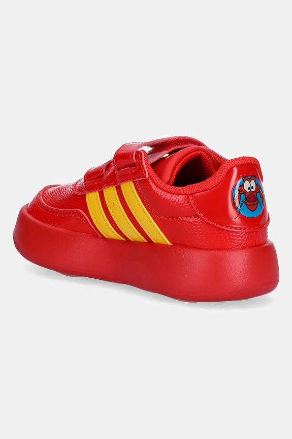 Chłopiec adidas sneakersy dziecięce BREAKNET MULAN JH9235 czerwony