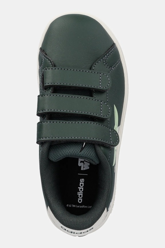 adidas sneakersy dziecięce ADVANTAGE MANDALORIAN zielony IH6253