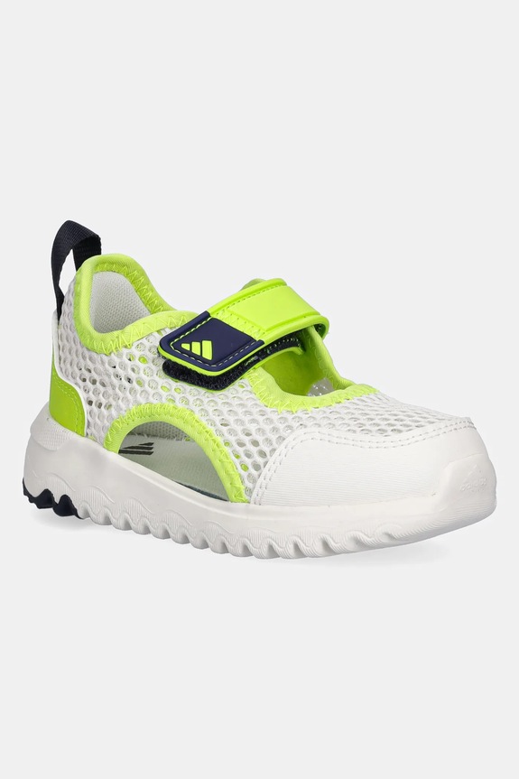 Detské sandále adidas SUMMERFLEX imitácia kože biela IH1011