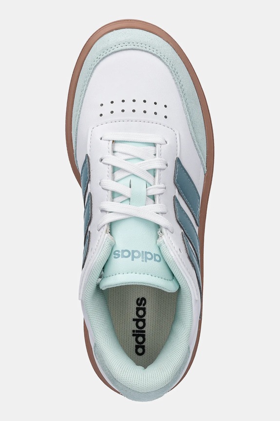 adidas sneakersy dziecięce COURTBLOCK biały JH8565