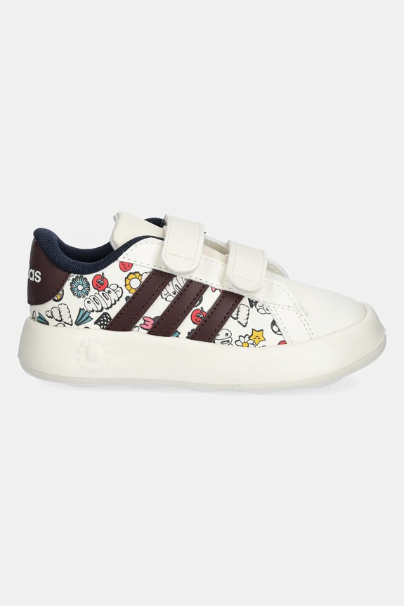 adidas sneakersy dziecięce GRAND COURT 2.0 JR5152 beżowy SS25