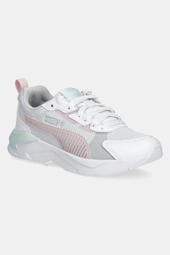 Puma sneakersy dziecięce X-Ray 3 LT imitacja skóry licowej biały 401493