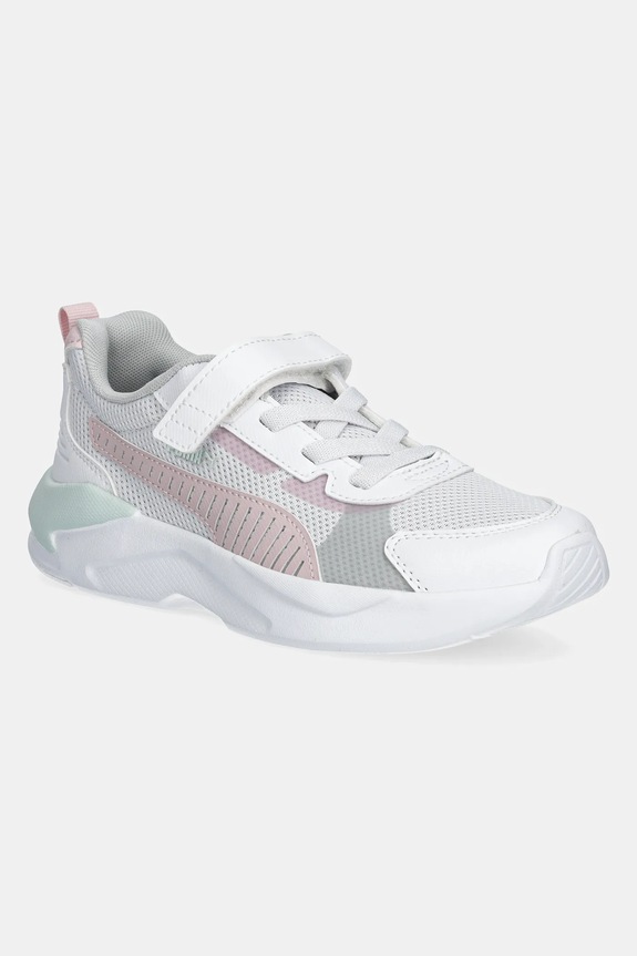Puma sneakersy dziecięce X-Ray 3 LT AC+ imitacja skóry licowej biały 401494