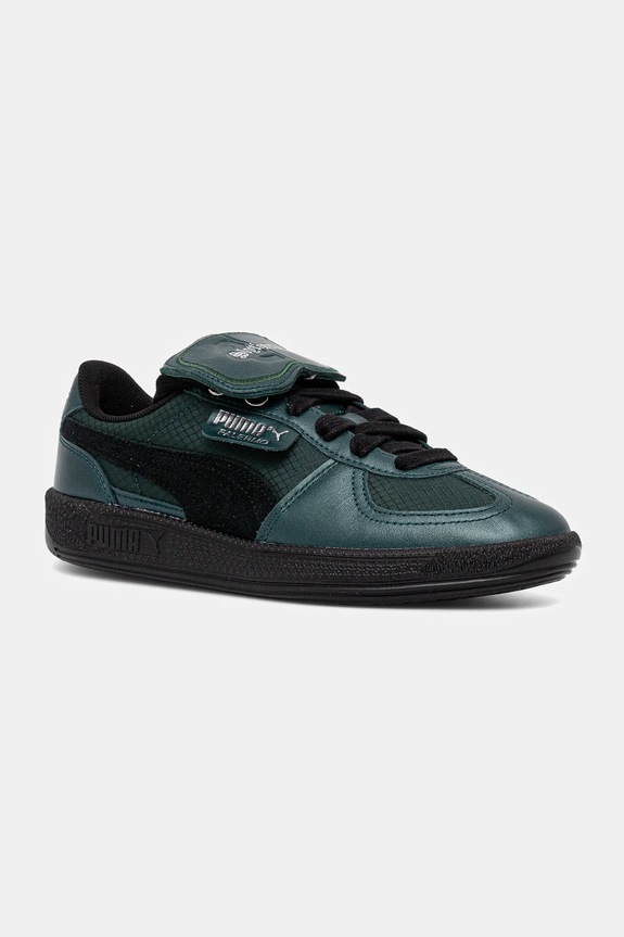Dětské tenisky Puma Palermo 2 HARRY POTTER semišová kůže zelená 401640