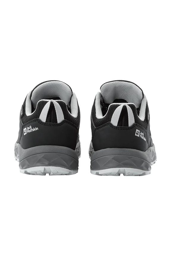 Otroški čevlji Jack Wolfskin WOODLAND 2 TEXAPORE LOW K črna 4059811.26.33