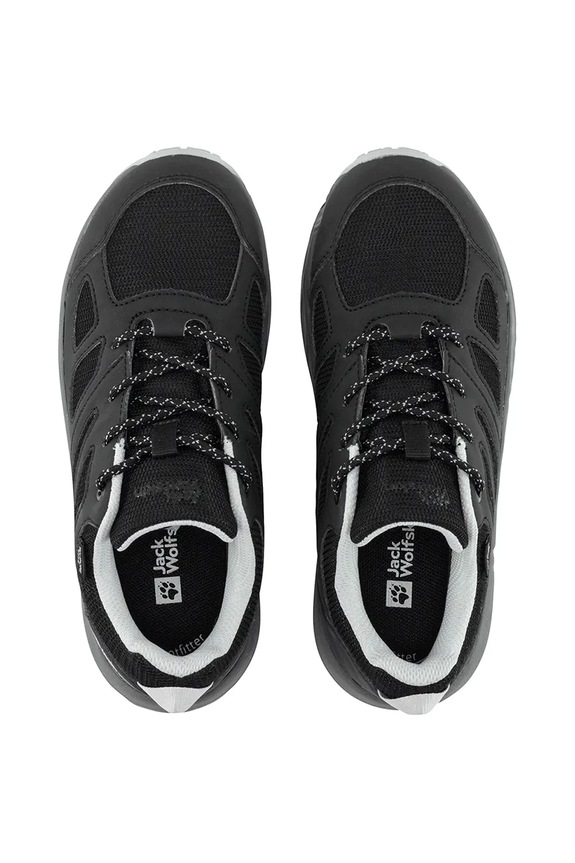 Otroški čevlji Jack Wolfskin WOODLAND 2 TEXAPORE LOW K 4059811.26.33 črna